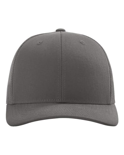 Richardson 112 in Charcoal, wholesale blank apparel colorway