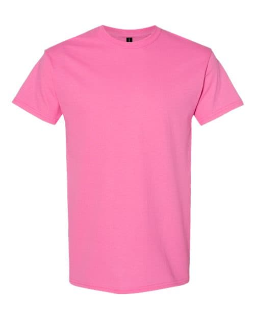 Gildan Heavy Cotton 5000 in Azalea, wholesale blank apparel colorway