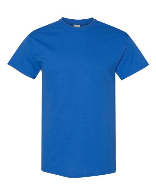 Gildan 5000 Heavy Cotton tee, the style most shops use to benchmark bulk pricing tiers