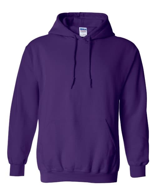 Gildan 18500 Heavy Blend wholesale hoodie, the standard blank hoodie for bulk printing