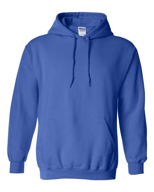 Gildan 18500 Heavy Blend hoodie blank, a seasonal safety stock item for print shops from September to January