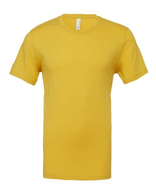 BELLA+CANVAS 3001 in Maize Yellow, wholesale blank apparel colorway