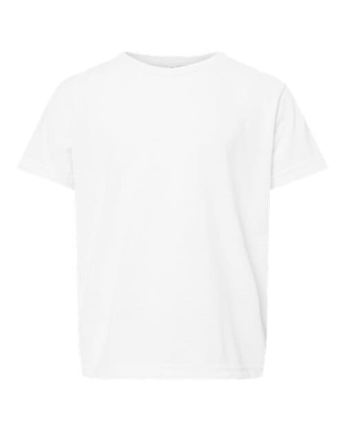 SubliVie toddler sublimation tee 1310 in White, blank wholesale apparel for custom printing