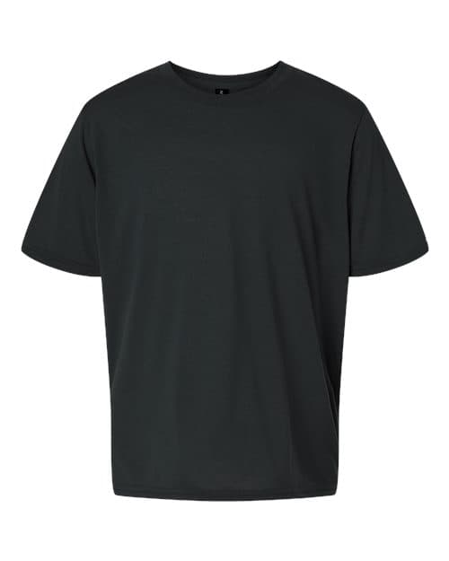Gildan Performance youth 42000B in Black, blank wholesale apparel for custom printing