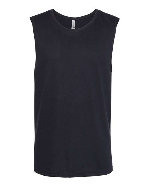 Next Level unisex muscle tank, a core blank for gym and fitness studio merch