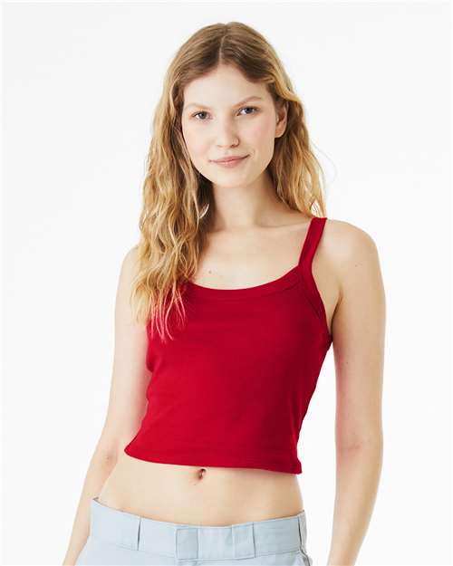 BELLA+CANVAS 1012C in Solid Red Blend, wholesale blank apparel colorway
