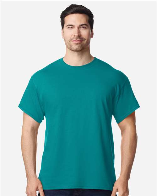 Gildan Heavy Cotton 5000 in Jade Dome, wholesale blank apparel colorway