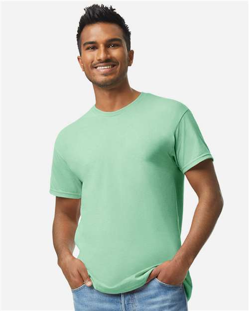 Gildan Heavy Cotton 5000 in Mint Green, wholesale blank apparel colorway