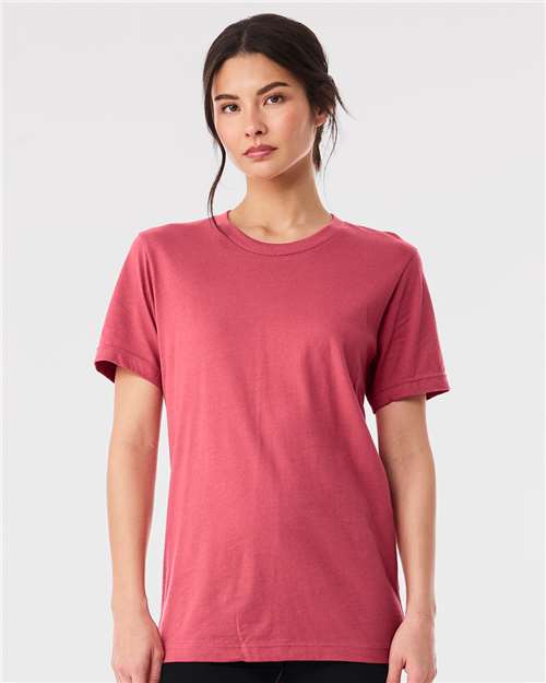 BELLA+CANVAS 3001 tee made from Airlume combed ring-spun cotton