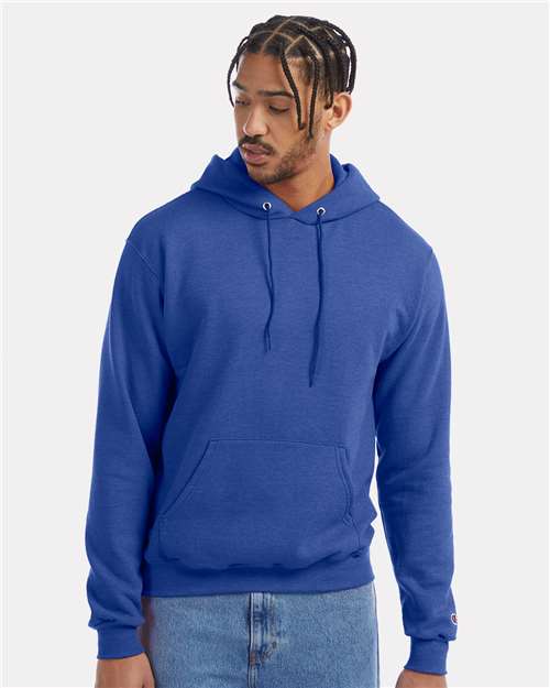 Champion Powerblend S700 in Royal Blue Heather, wholesale blank apparel colorway