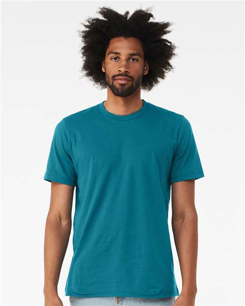 BELLA+CANVAS 3001 in Marine, wholesale blank apparel colorway