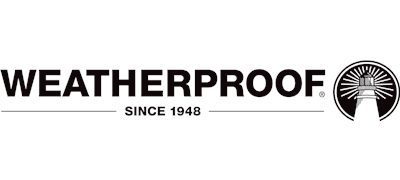 Weatherproof logo