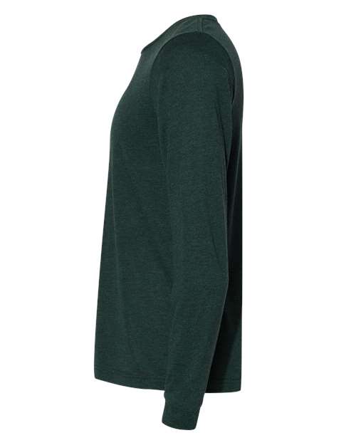 Unisex Triblend Long Sleeve Tee – Detail