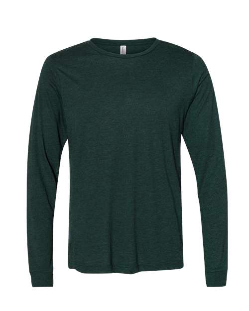 Unisex Triblend Long Sleeve Tee – Front