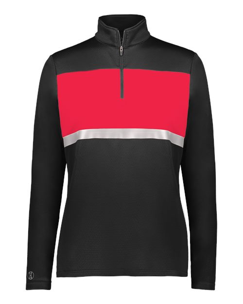 Women's Prism Bold Quarter-Zip Pullover – Front