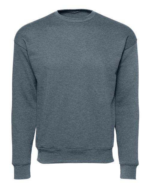 Unisex Sponge Fleece Drop Shoulder Crewneck Sweatshirt – Front