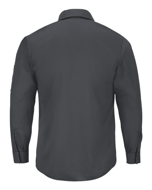 Men's Tall Pro Airflow Long Sleeve Work Shirt – Back
