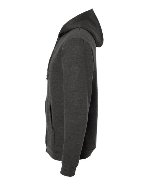 Unisex Full-Zip Hooded Sweatshirt – Detail