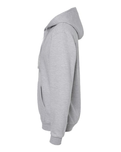 Unisex Full-Zip Hooded Sweatshirt – Detail