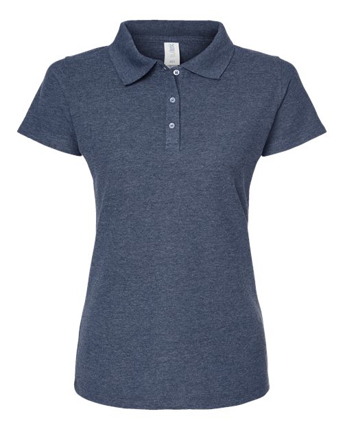 Women's 50/50 Sport Pique Polo – Front