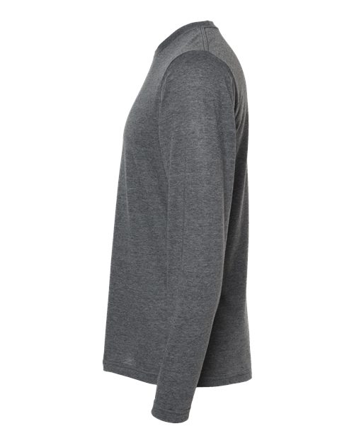 Unisex Poly-Rich Long Sleeve T-Shirt – Detail