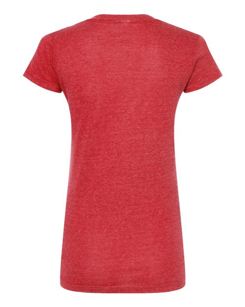 Women's Poly-Rich V-Neck T-Shirt – Back