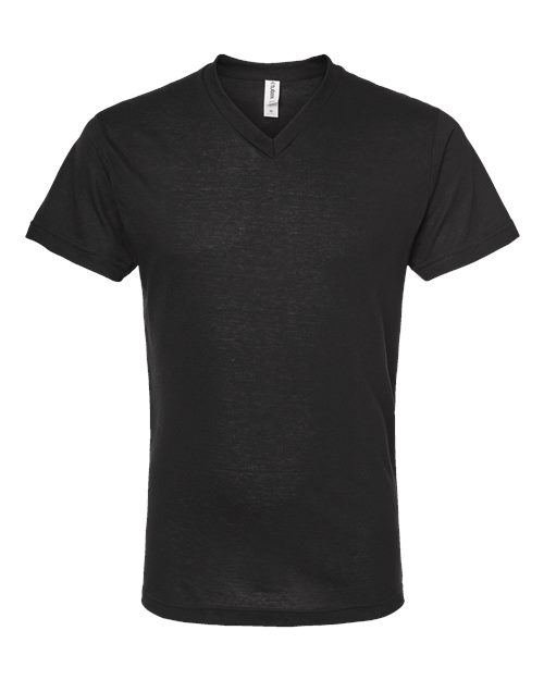 Men's Poly-Rich V-Neck T-Shirt – Front