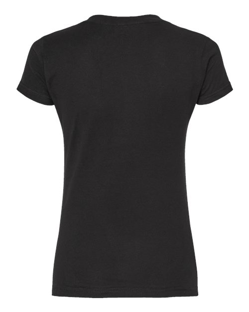 Women's Fine Jersey V-Neck T-Shirt – Back