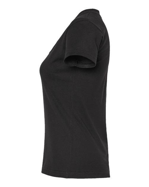 Women's Fine Jersey V-Neck T-Shirt – Detail