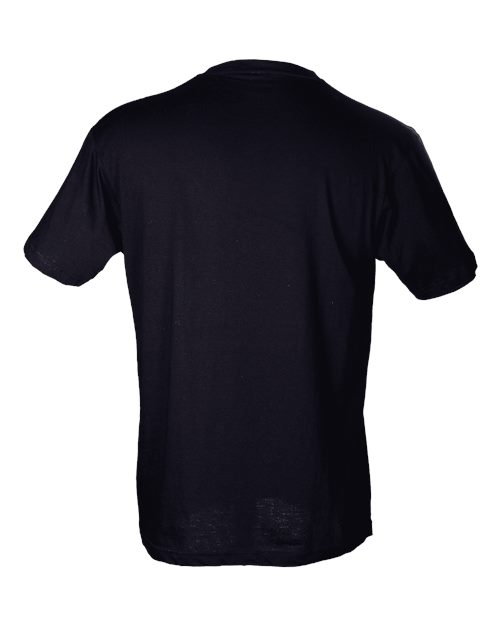 Men's Fine Jersey V-Neck T-Shirt – Back