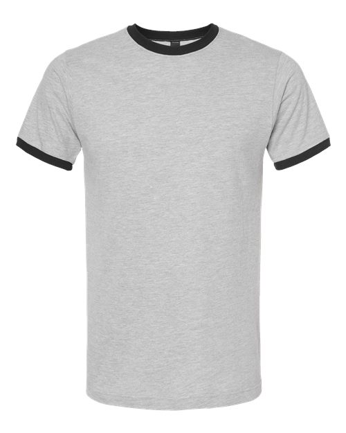 Unisex Fine Jersey Ringer T-Shirt – Front