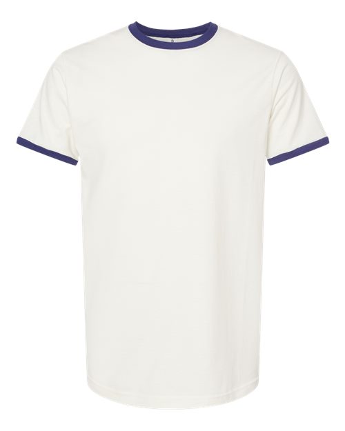 Unisex Fine Jersey Ringer T-Shirt – Front