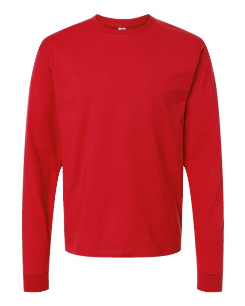 Unisex Heavyweight Jersey Long Sleeve T-Shirt – Front