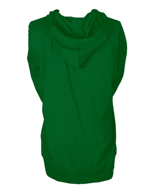 Unisex Beach Full-Zip Hooded Long Sleeve T-Shirt – Back