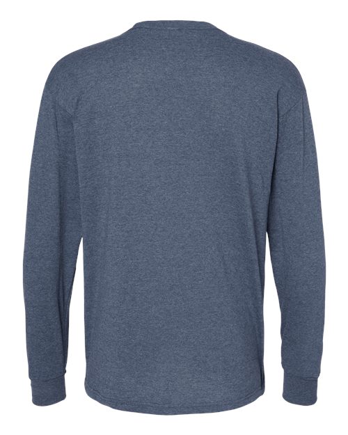Unisex Gold Soft Touch Long Sleeve T-Shirt – Back