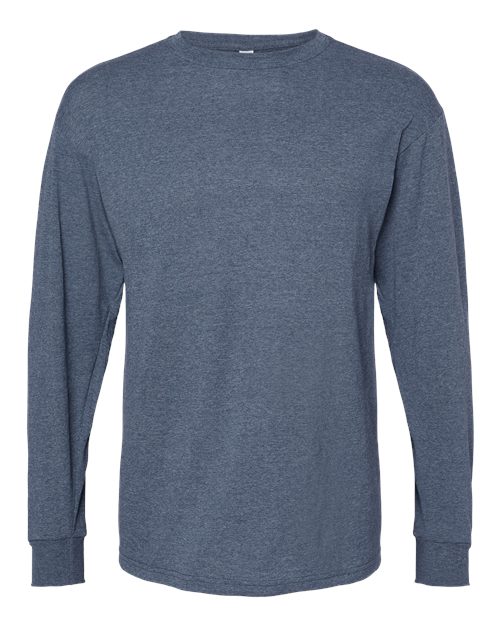 Unisex Gold Soft Touch Long Sleeve T-Shirt – Front
