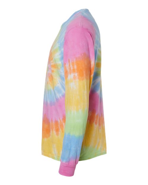 Unisex Tie-Dyed Long Sleeve T-Shirt – Detail