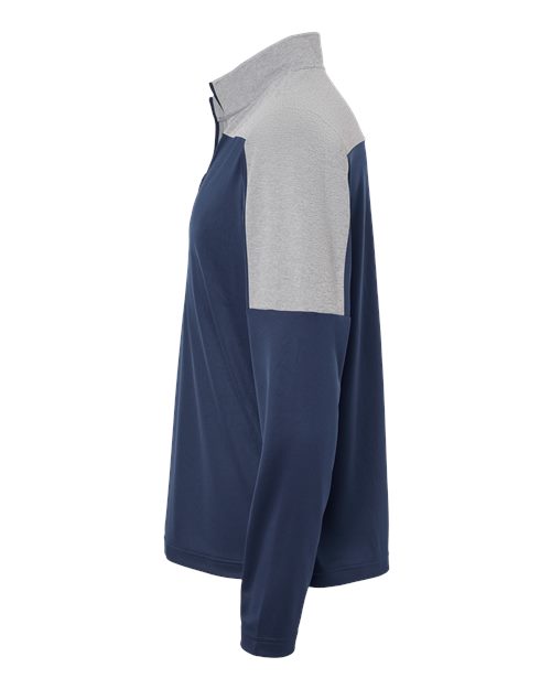 Men's Ultimate365 Lightweight Colorblocked Quarter-Zip Pullover – Detail