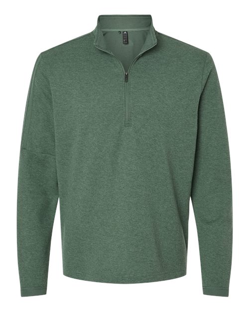 Men's 3-Stripes Quarter-Zip Sweater Pullover – Front