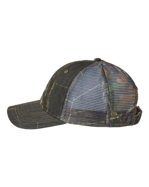 Licensed Camo Mesh Back Cap – Detail