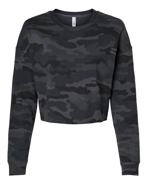 Women's Lightweight Crop Crewneck Sweatshirt – Front