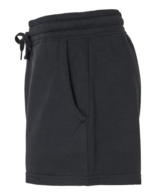 Women’s Lightweight California Wave Wash Fleece Shorts – Detail
