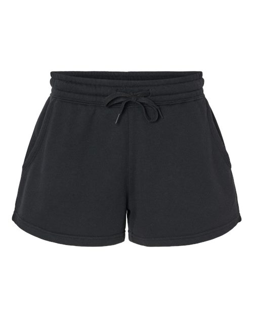 Women’s Lightweight California Wave Wash Fleece Shorts – Front