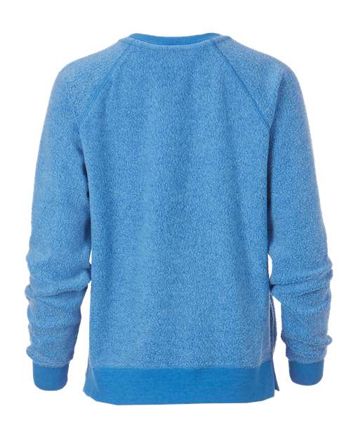 Women's Fleece Out Crewneck Pullover – Back