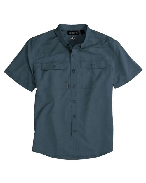 Men's Crossroad Woven Short Sleeve Shirt – Front