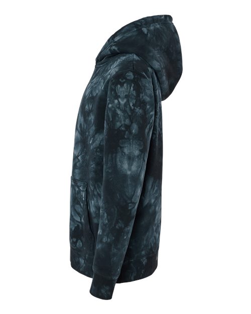 Youth Midweight Tie-Dyed Hooded Sweatshirt – Detail