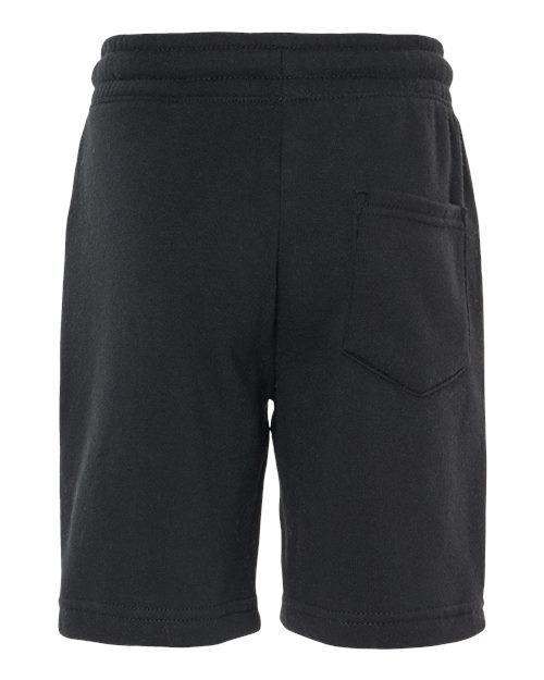 Youth Lightweight Special Blend Fleece Shorts – Back