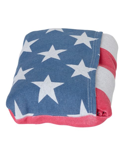 Triblend Fleece Blanket – Detail