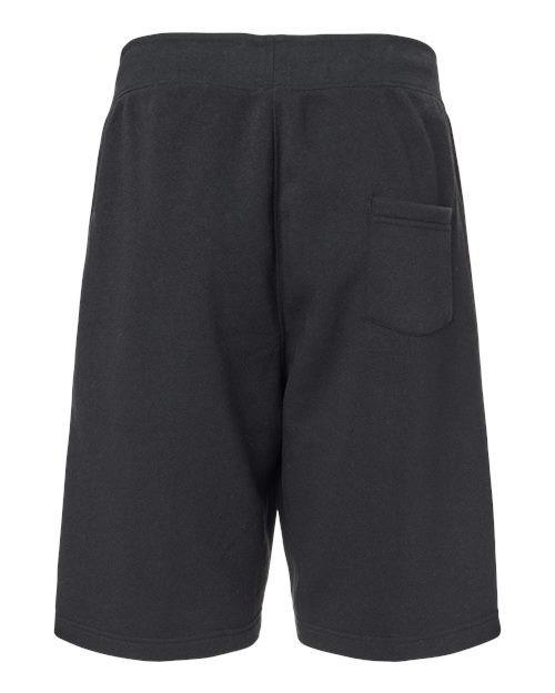 Unisex Triblend Fleece Shorts – Back