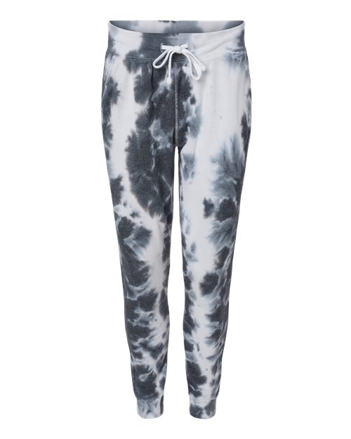 Unisex Tie-Dyed Fleece Joggers – Front